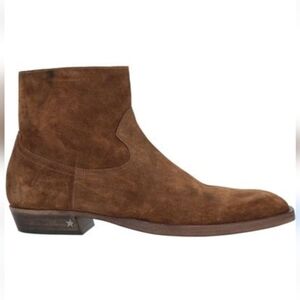 Golden Goose Suede Jimi Zip Boots size 40 BNWOB